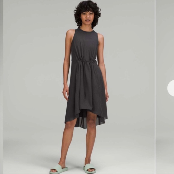 NWOT Lululemon Mesh Overlay High-Neck Dress - Picture 1 of 10